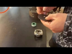 CF8 CF8M válvula reductora de presión ajustable de acero inoxidable con medidor de presión