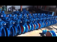 Válvula de mariposa de acero fundido WCB Triple Offset para uso con agua, vapor y aceite