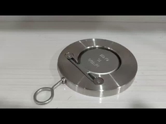 Válvula de verificación de disco único de acero fundido de acero inoxidable