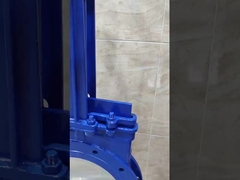 Válvula de puerta de cuchillo de acero fundido de acero inoxidable WCB 304 316 2250 ANSI Clase150