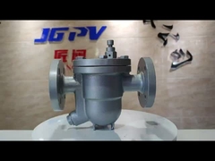 WCB CF8 CF8M Automático de ventilación libre de bolas flotante trampa de vapor para la aplicación de equipos de vapor